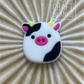 Squishmallow Cow - Silicone Bead - #71
