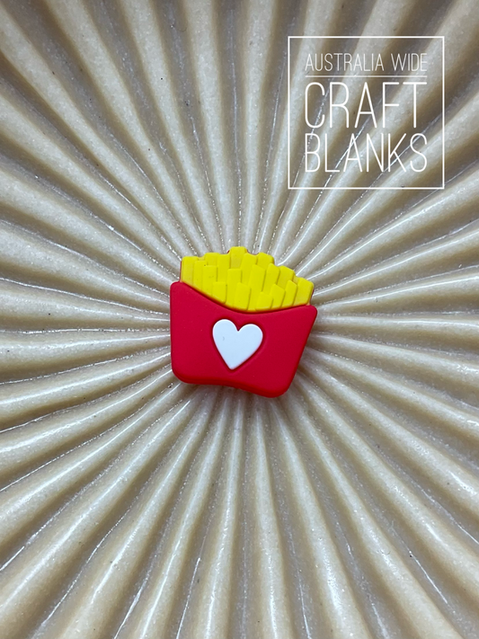 Fries - Silicone Bead - #15