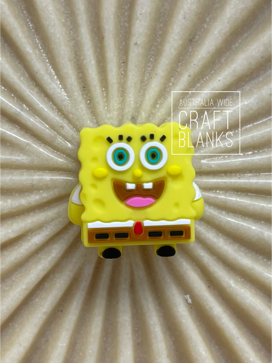 Sponge Bob - 3D Silicone Bead - #231