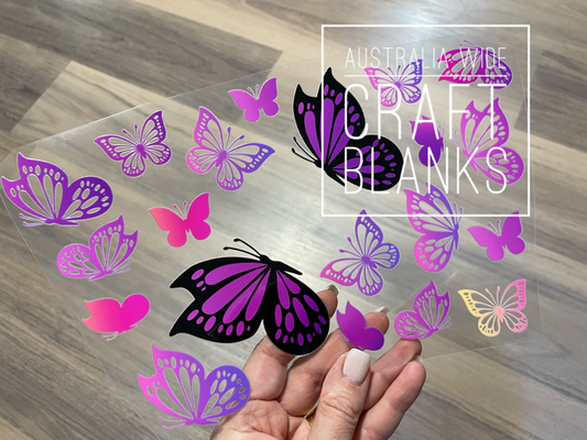 Purple Butterfly - 24oz