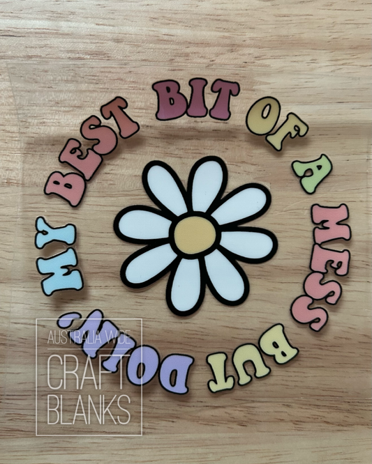 Daisy Mess- Decal