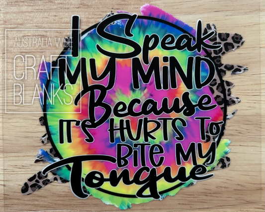 Speak my Mind - Decal