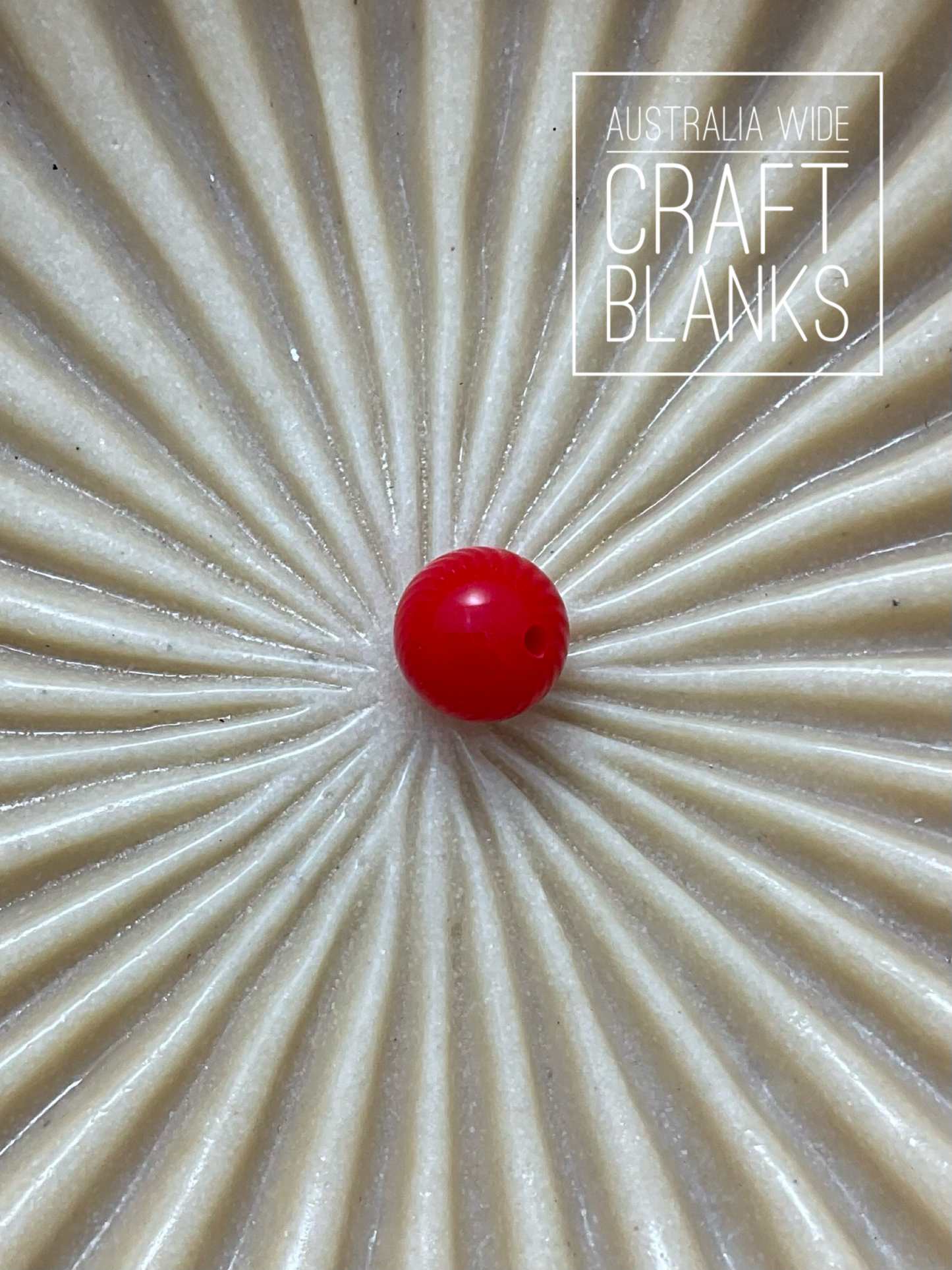 15mm Shiny Round - Silicone Bead