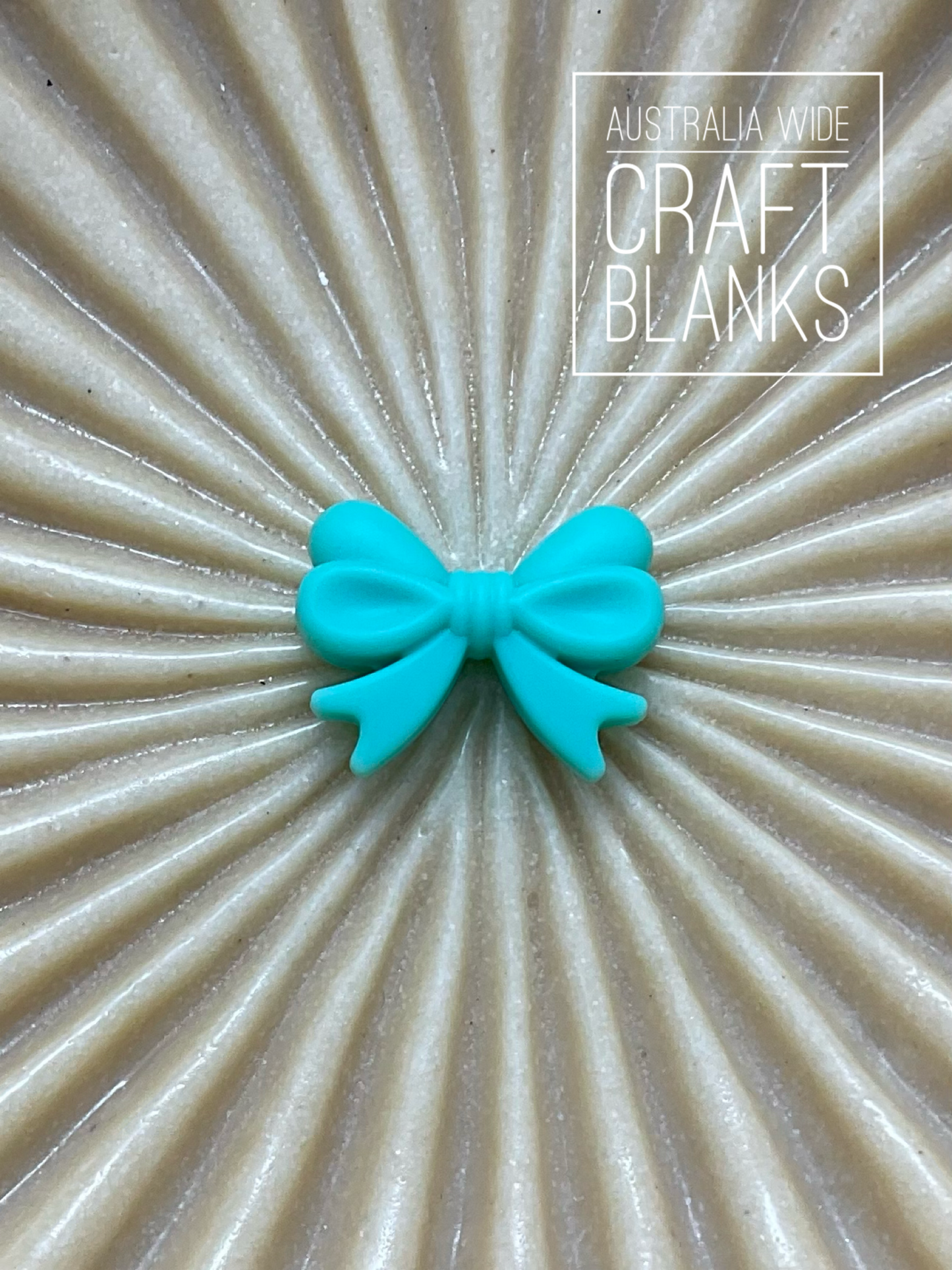 Bow - Silicone Bead - SALE - #38
