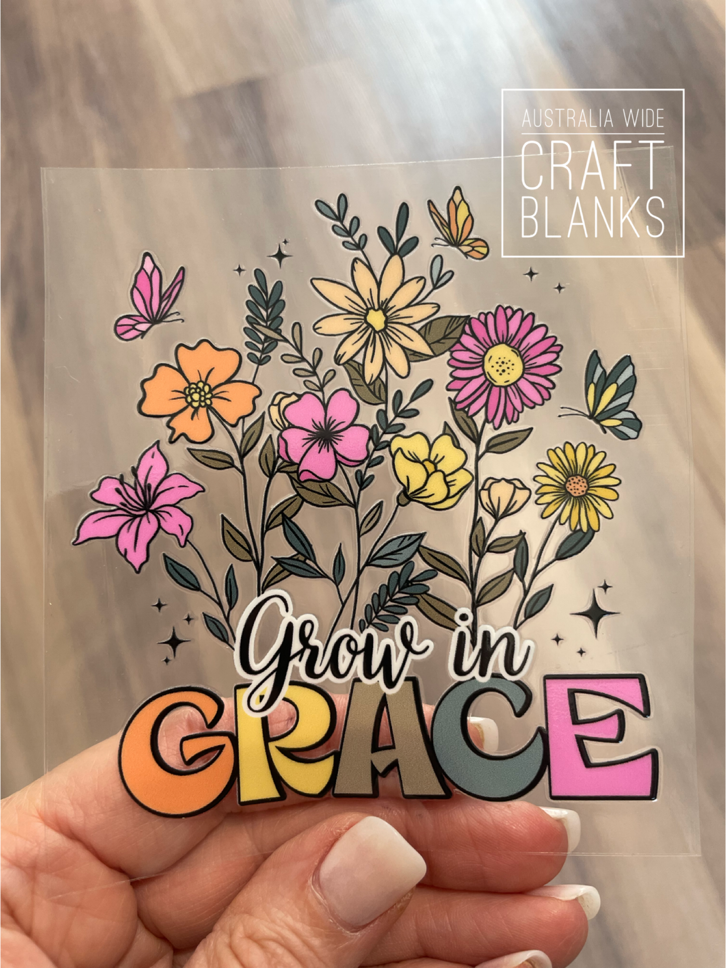 Grow in Grace - Decal