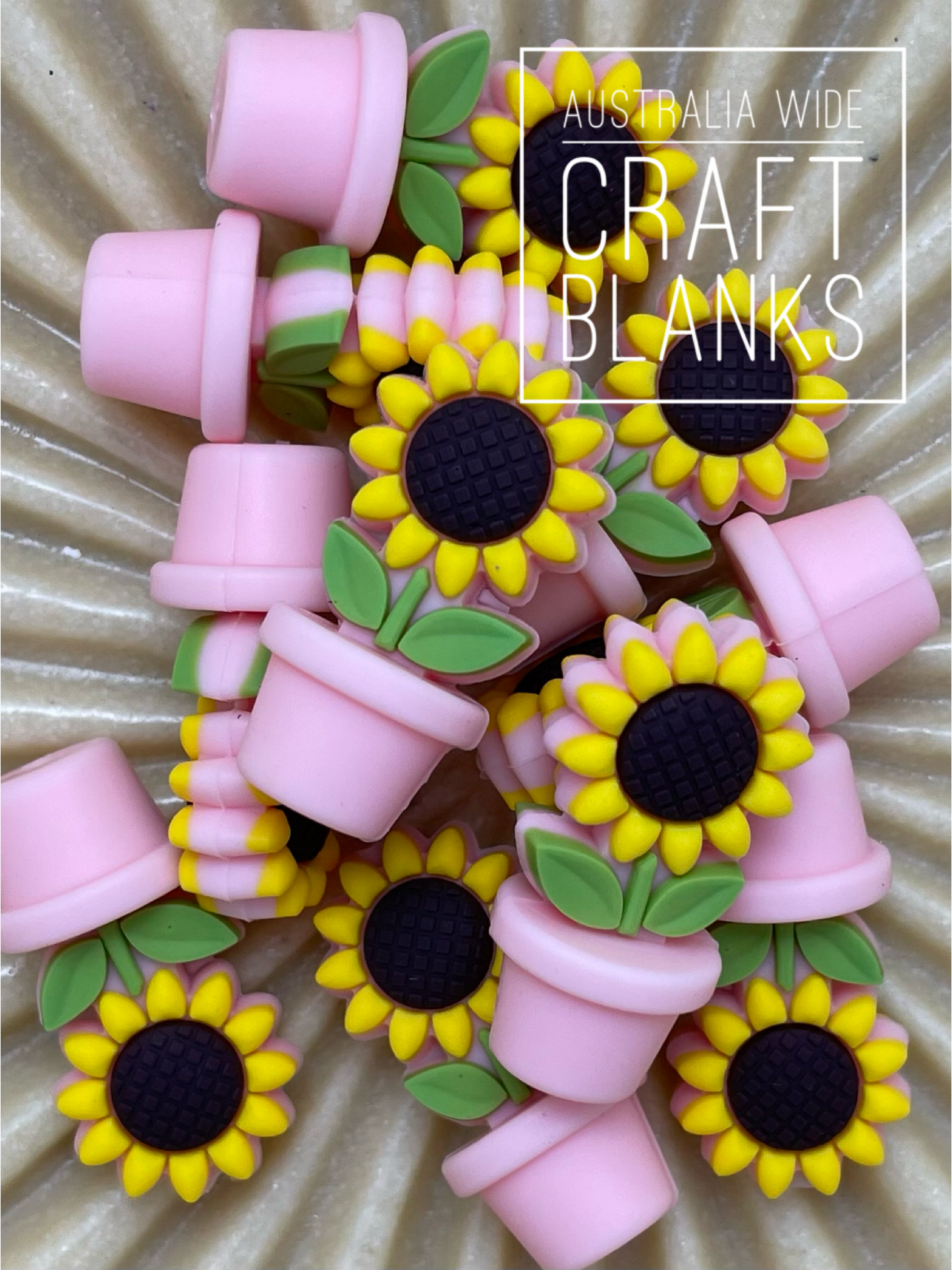 Flower Pot - Silicone Bead - #73