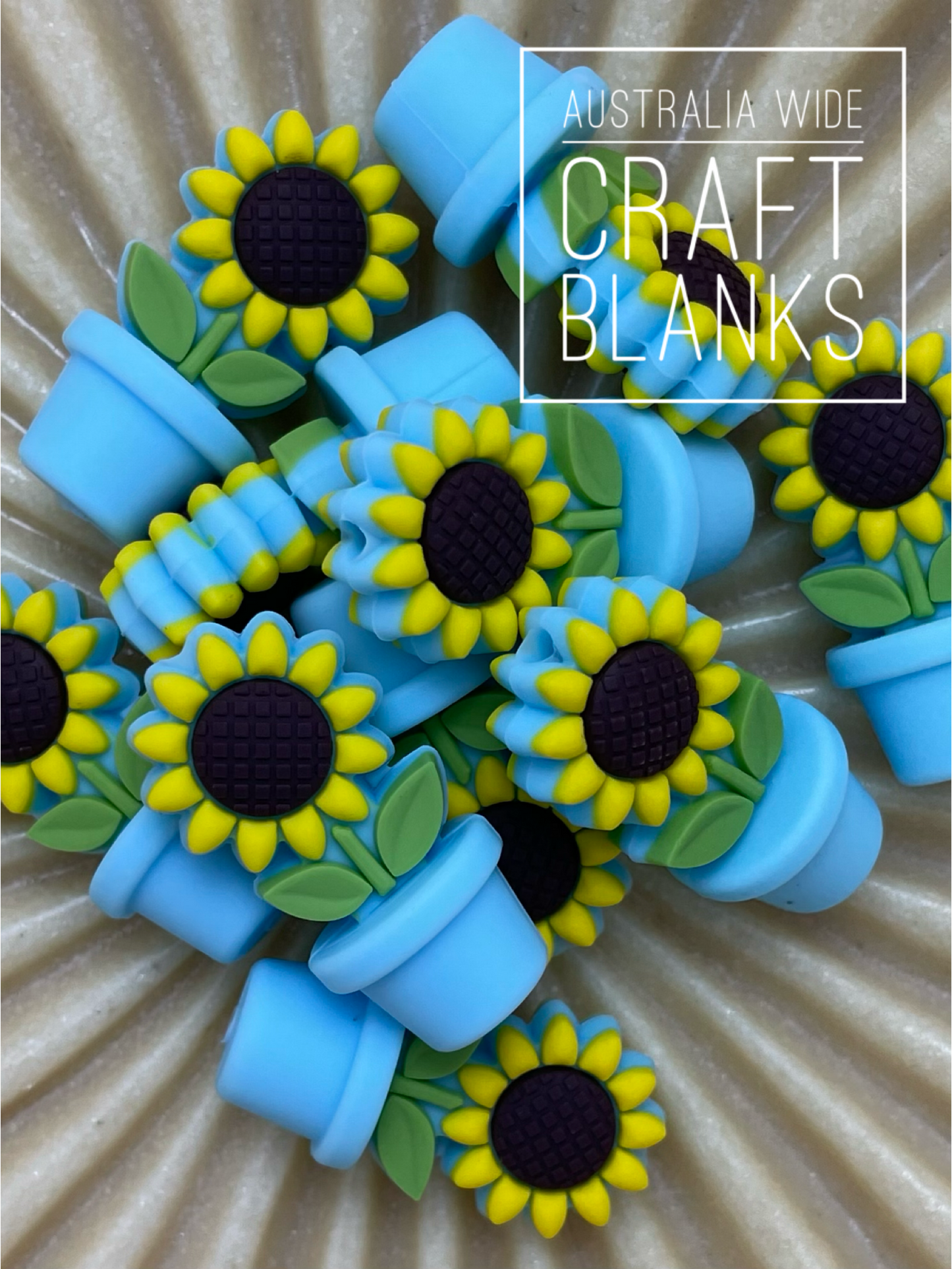 Flower Pot - Silicone Bead - #73