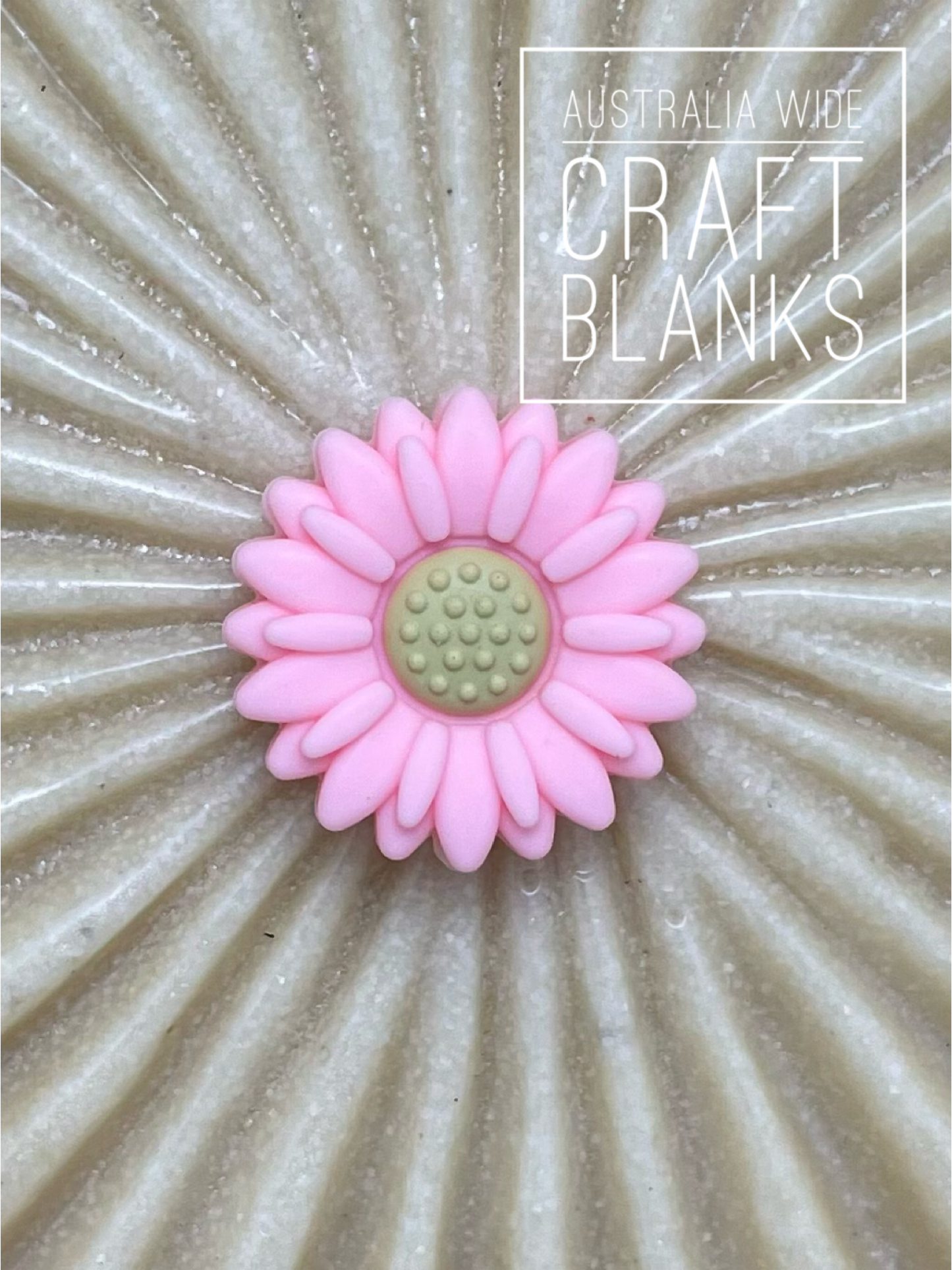 Daisy - Small - Silicone Bead - #75
