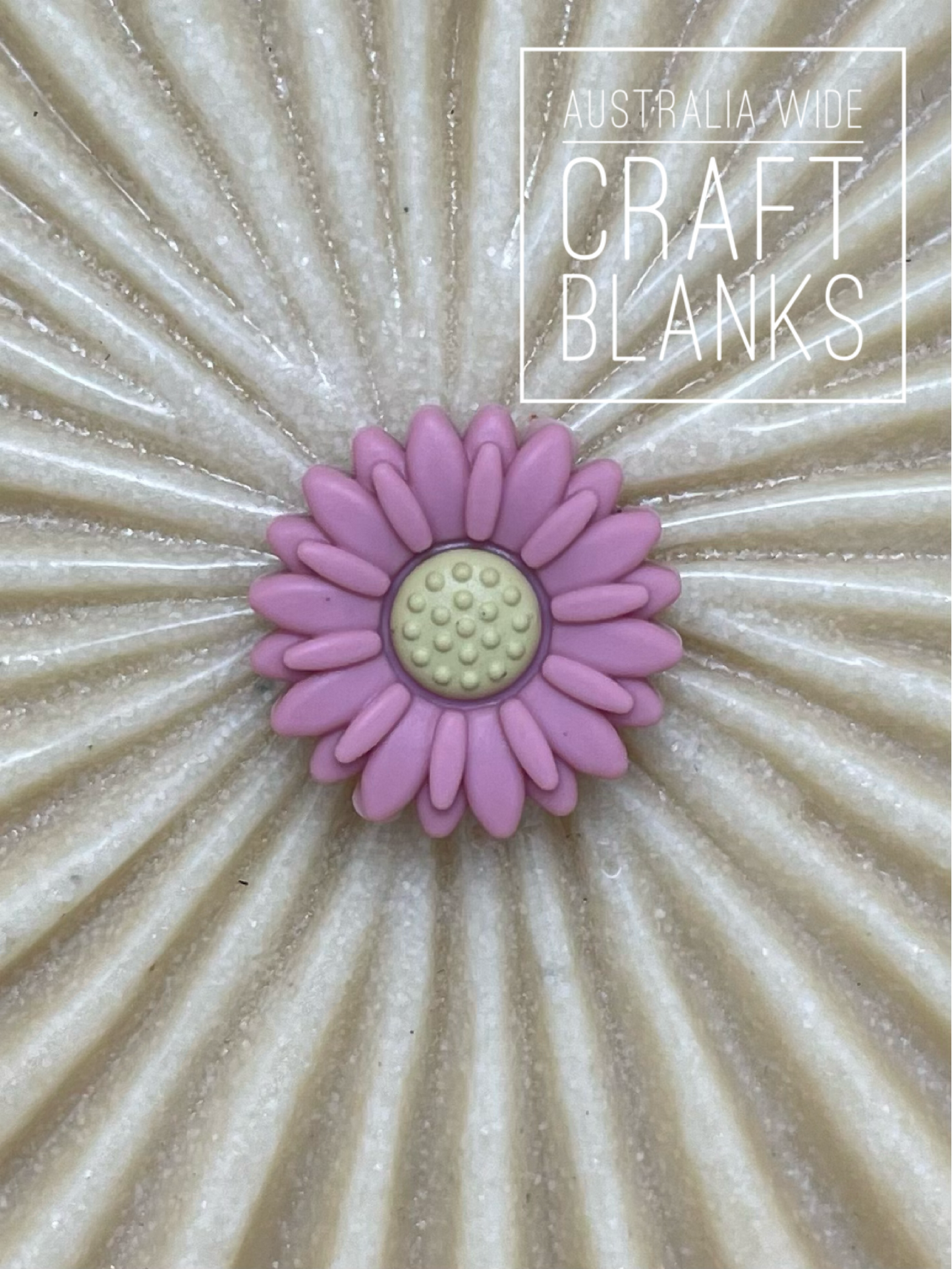Daisy - Small - Silicone Bead - #75
