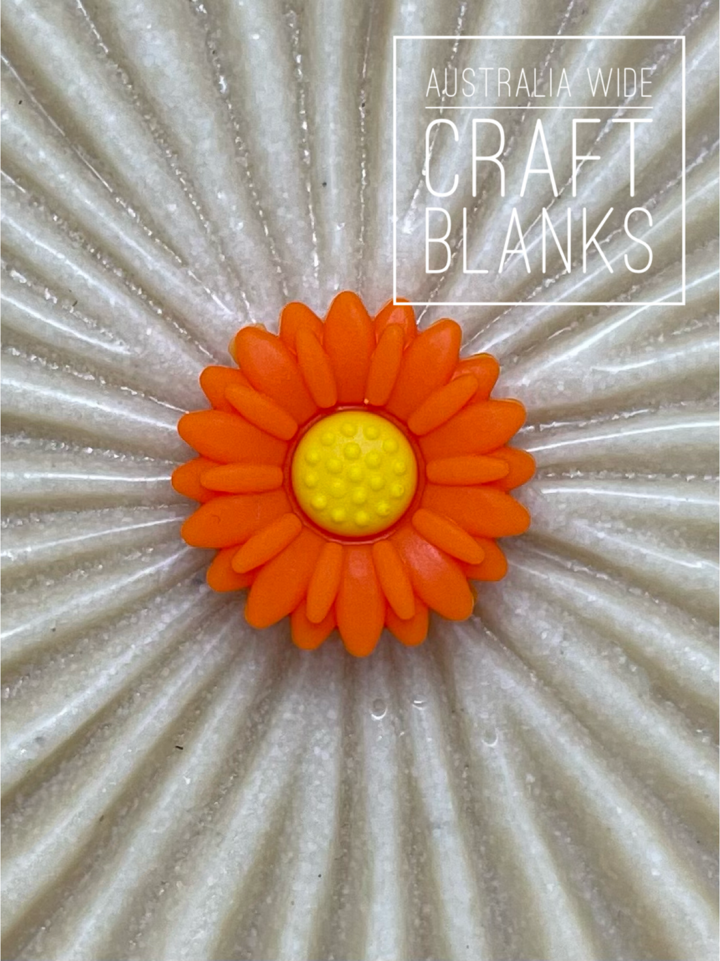 Daisy - Small - Silicone Bead - #75
