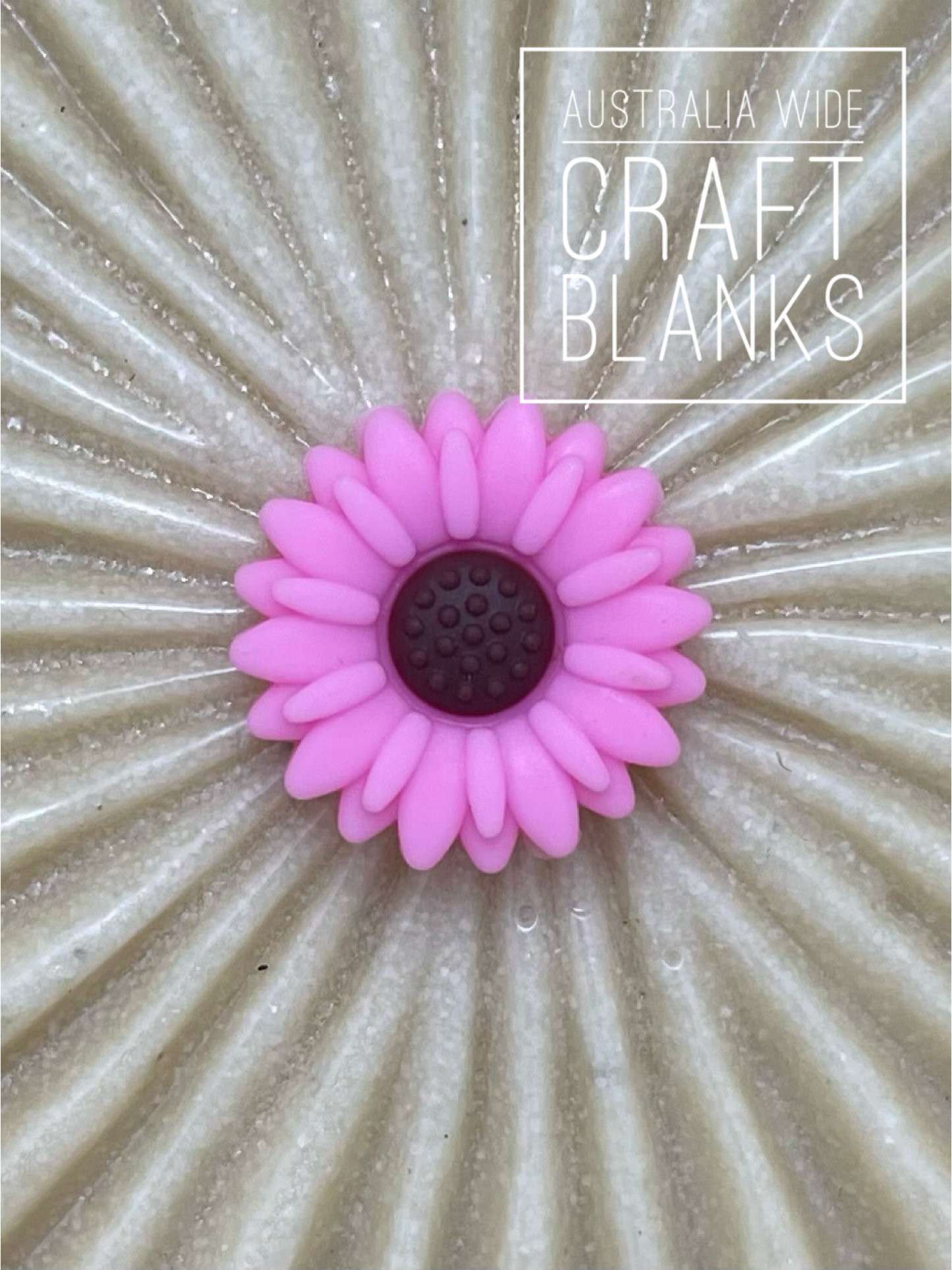 Daisy - Small - Silicone Bead - #75