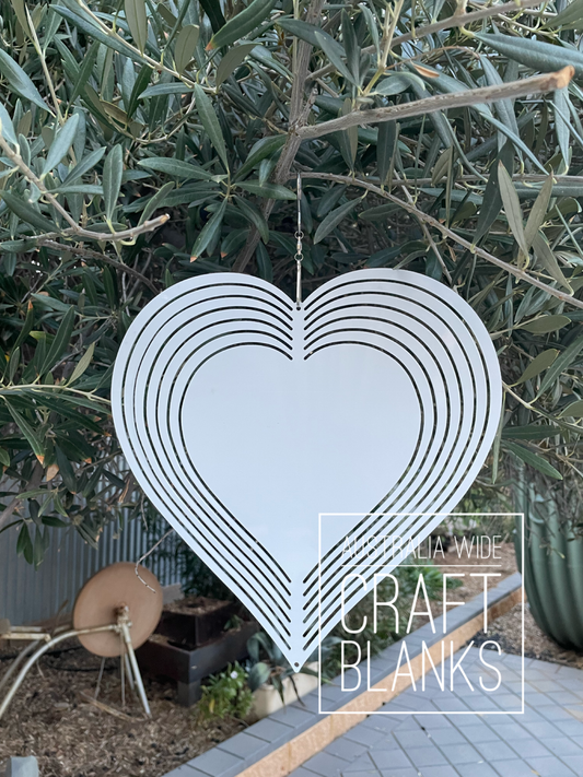 Wind Spinner - Heart 10”