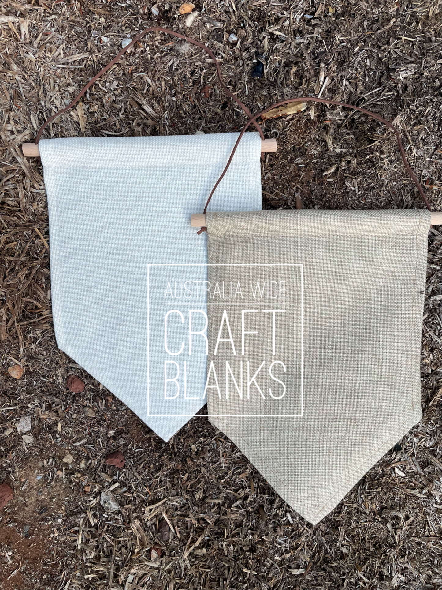 Banner/Pennant - Burlap