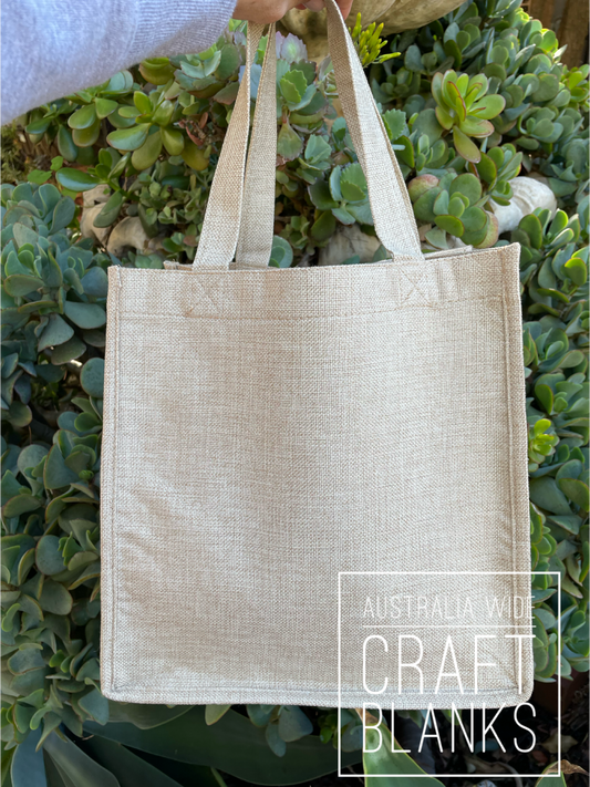 Burlap Tote