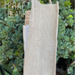 Burlap Tote w/print panel - Large