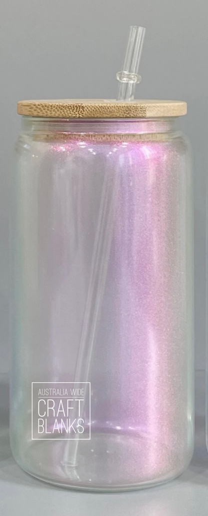 Soda Can Glasses - Iridescent - 16oz