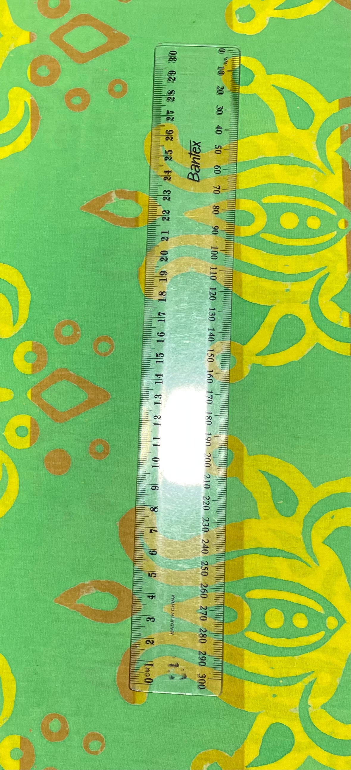 Fabric - Green Batik