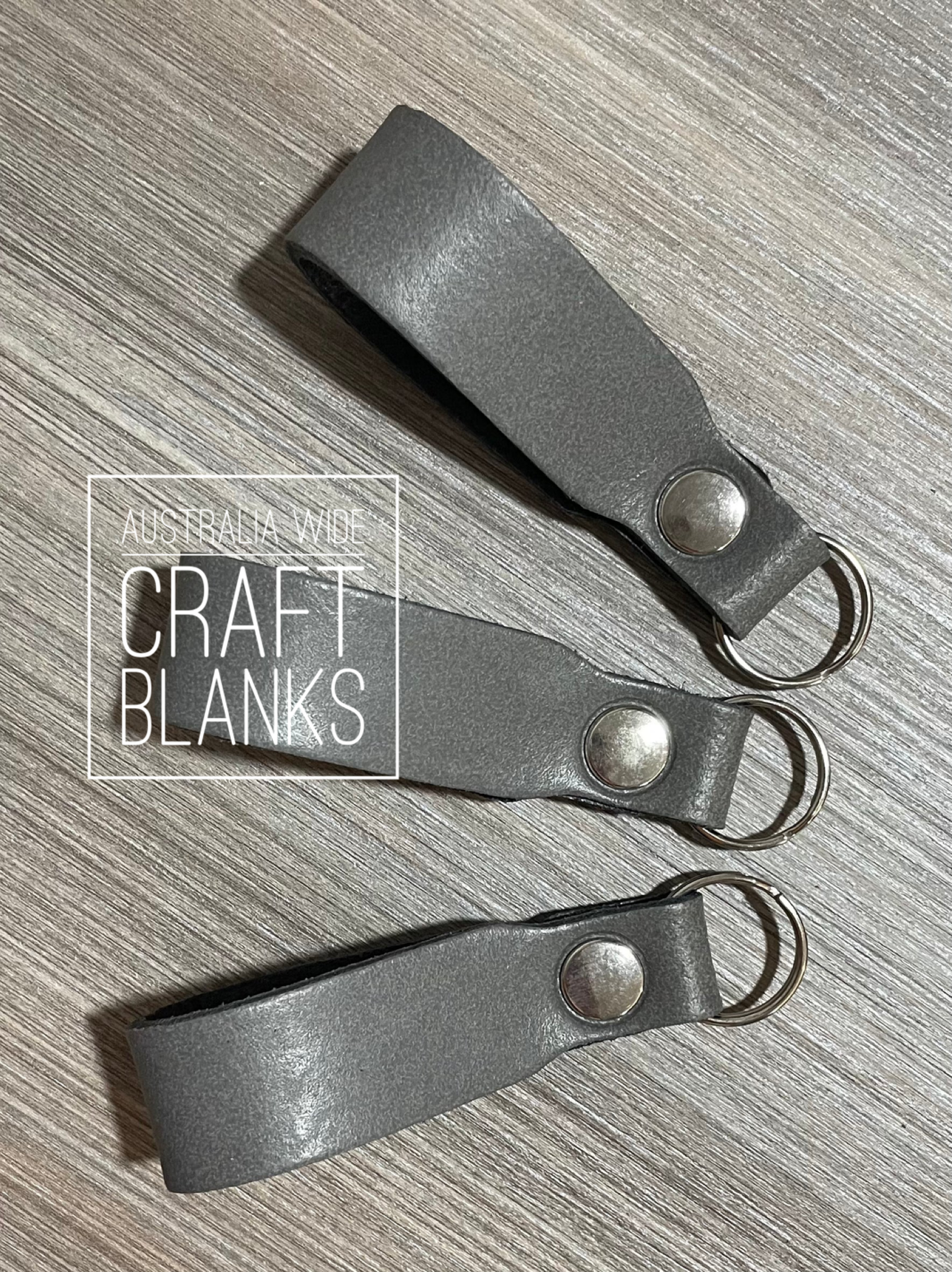 Leather 2025 keyring blanks