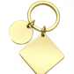 Keyring - Square - Stainless Steel