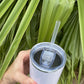 Skinny Tumbler-White -20oz