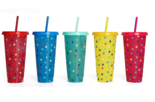 Star Colour Change Cups