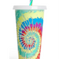 Rainbow Tye Dye colour change cups